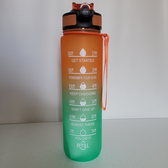 New Motivational Hourly Water Bottle - Picture 2 of 7
